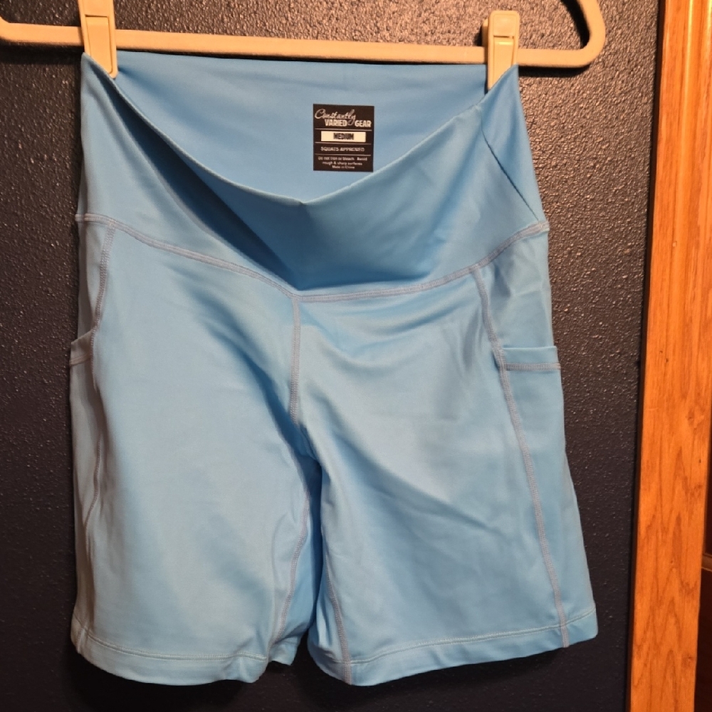 Retired Constantly Varied Gear Sky Blue Bike Shorts